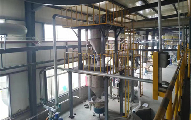 廣西某冶金集團(tuán)密相氣力輸送系統(tǒng)